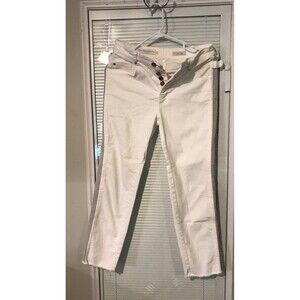Anthropologie white jeans